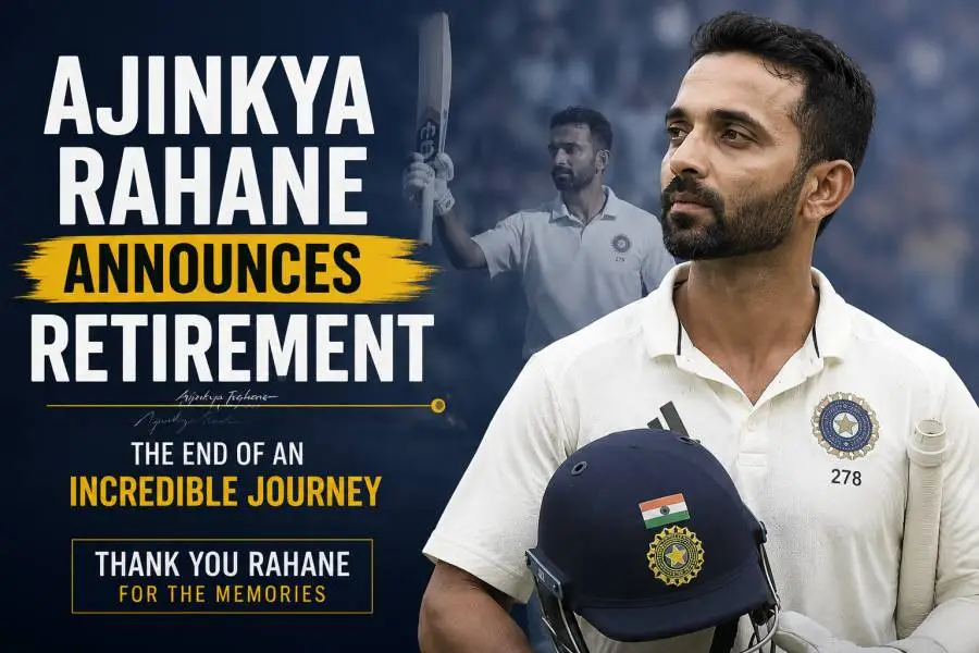 Ajinkya Rahane retirement