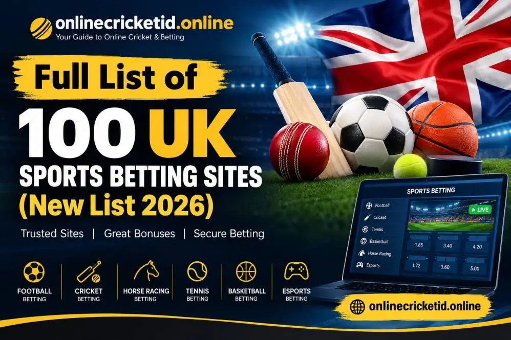 Full List of 100 UK Sports Betting Sites (New List 2026)