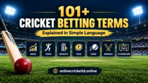 Cricket Betting Terminology 101: Complete Glossary of 101+ Terms Fully Explained