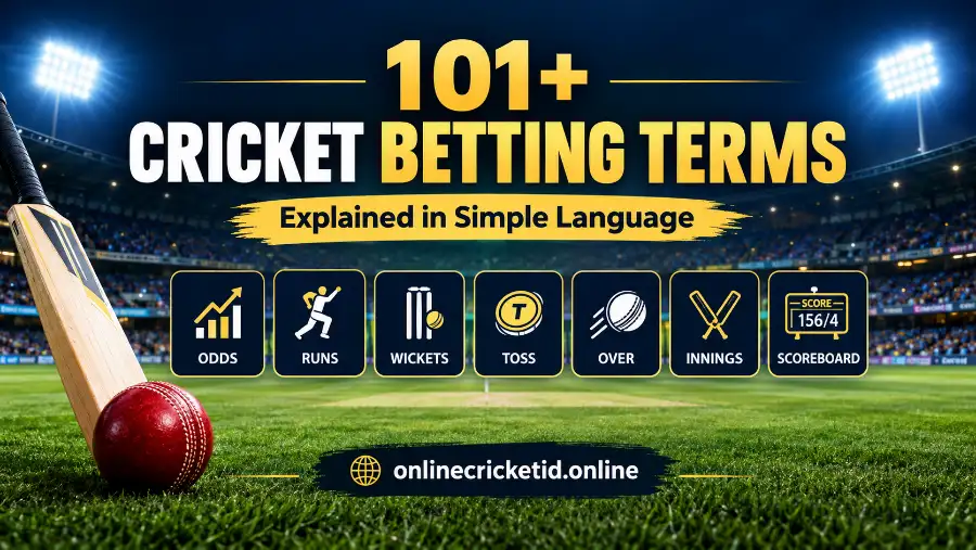 Cricket Betting Terms Explained