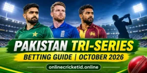 Pakistan Tri-Series Betting Guide – October 2026